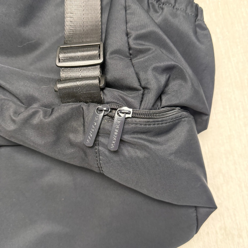 Beyond Yoga Backpack Tote Black Lined Convertible Gym Cinch Drawstring Travel - Picture 6 of 14